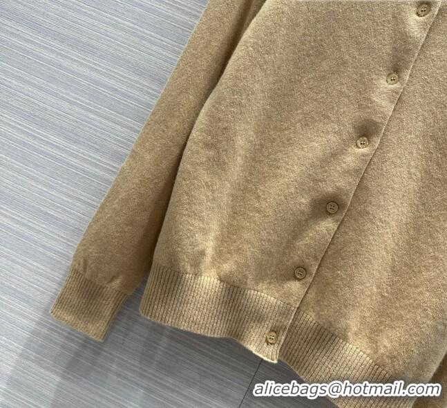 Good Looking Miu Miu Cardigan M101919 Brown 2023