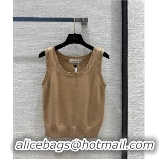 Famous Brand Dior Cashmere Vest D102003 Brown 2023