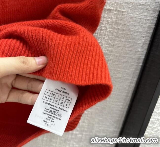 Unique Grade Dior Cashmere Vest D102003 Red 2023