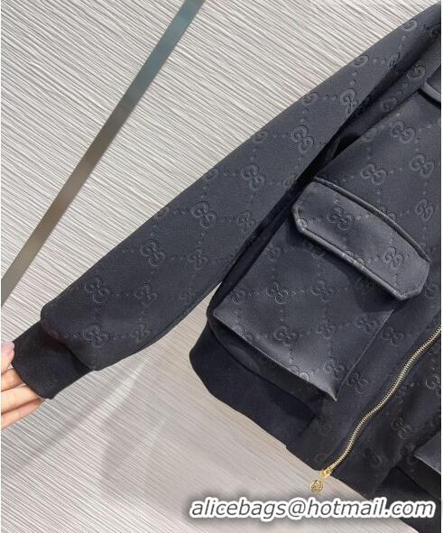 ​Shop Discount Gucci Jacket and Pants G102016 Black 2023