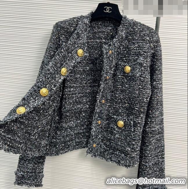 ​Good Quality Balmain Wool Jacket B102019 Grey 2023