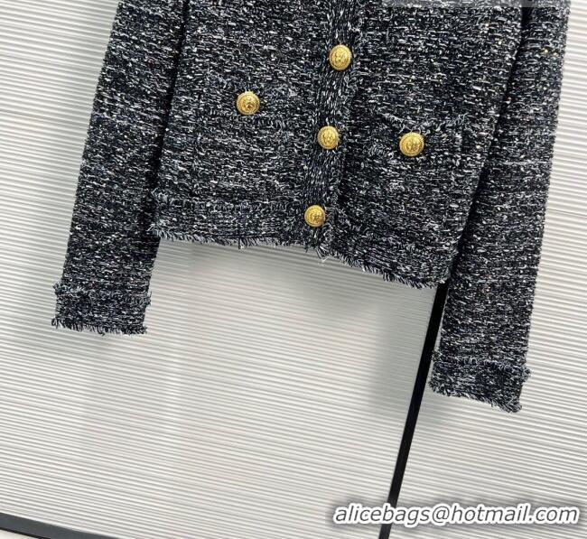 ​Good Quality Balmain Wool Jacket B102019 Grey 2023