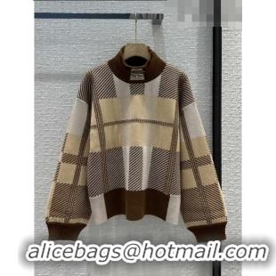 Luxury Cheap Hermes Cashmere Sweater H102033 Beige 2023