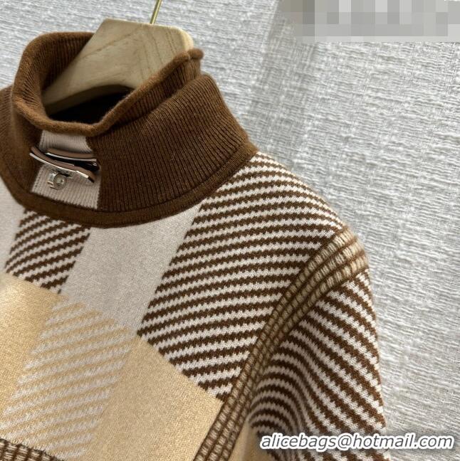 Luxury Cheap Hermes Cashmere Sweater H102033 Beige 2023