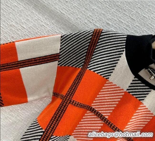 Luxurious Discount Hermes Cashmere Sweater H102034 Orange 2023