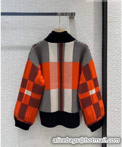 Luxurious Discount Hermes Cashmere Sweater H102034 Orange 2023