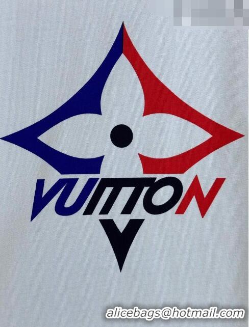 Buy Cheapest Louis Vuitton T-shirt LV102037 White 2023