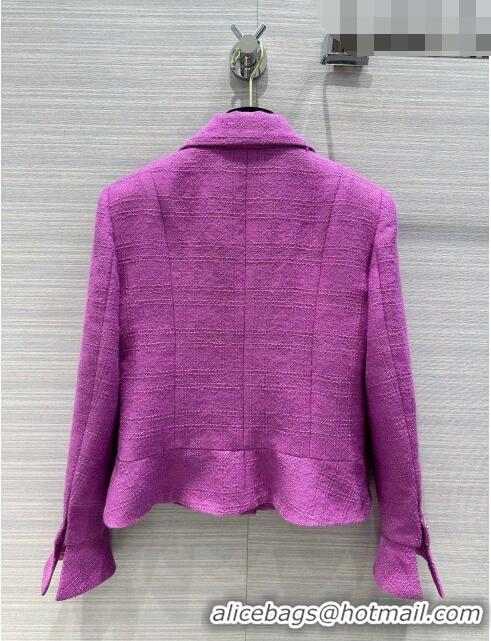 Low Cost Chanel Tweed Jacket CH102036 Pink 2023