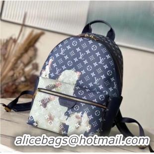 Top Quality Louis Vuitton Discovery Backpack M46806 Blue