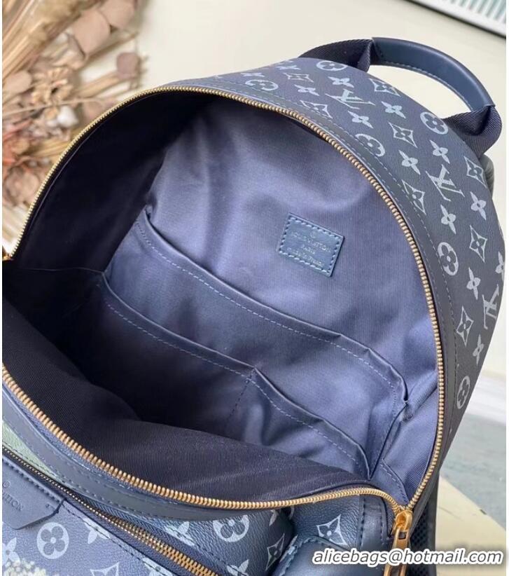 Top Quality Louis Vuitton Discovery Backpack M46806 Blue