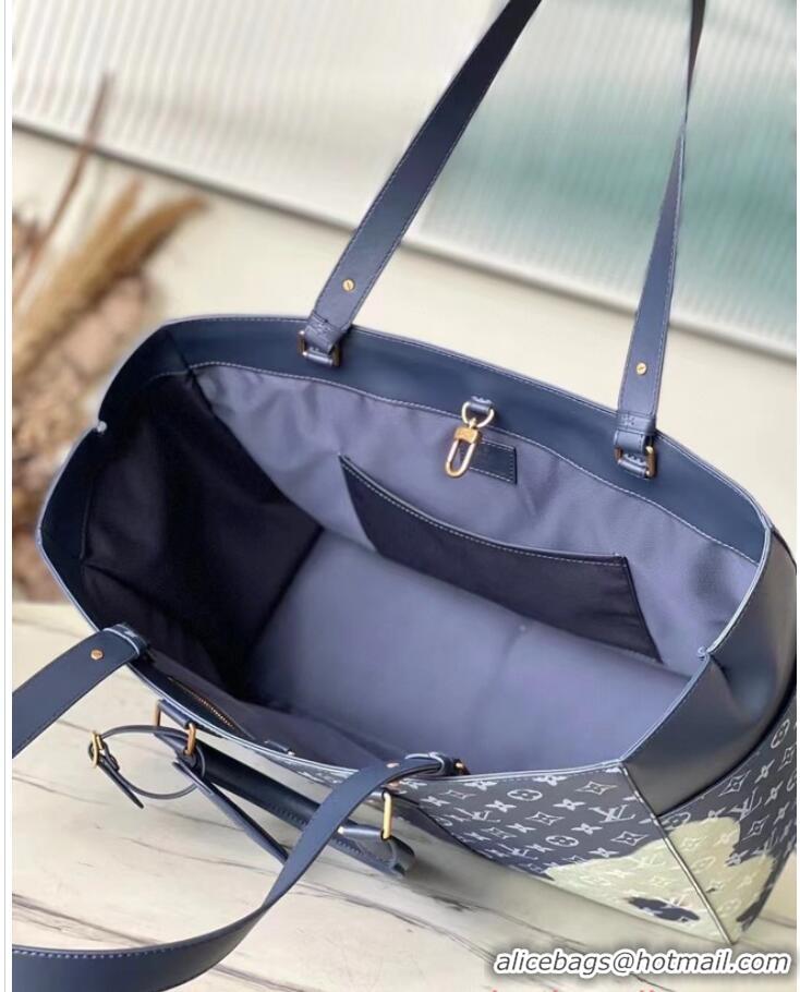 Top Quality Louis Vuitton Weekend Tote NM M46812 Blue