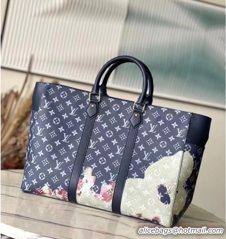 Top Quality Louis Vuitton Weekend Tote NM M46812 Blue