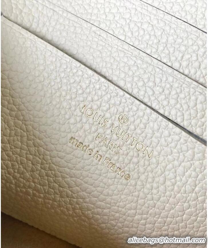 Top Quality Louis Vuitton Monogram Empreinte Wallet On Chain Ivy M82211 White