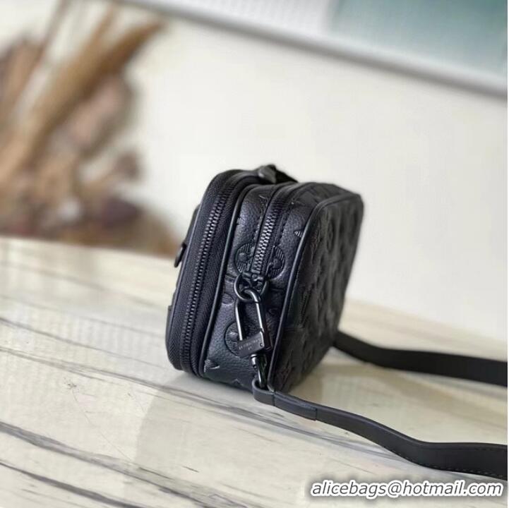 Famous Brand Louis Vuitton Monogram Empreinte Nano Alpha M82544 black