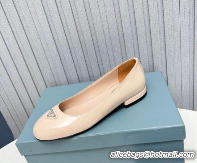 Most Popular Prada Patent Leather ballerinas Flat Nude 725066