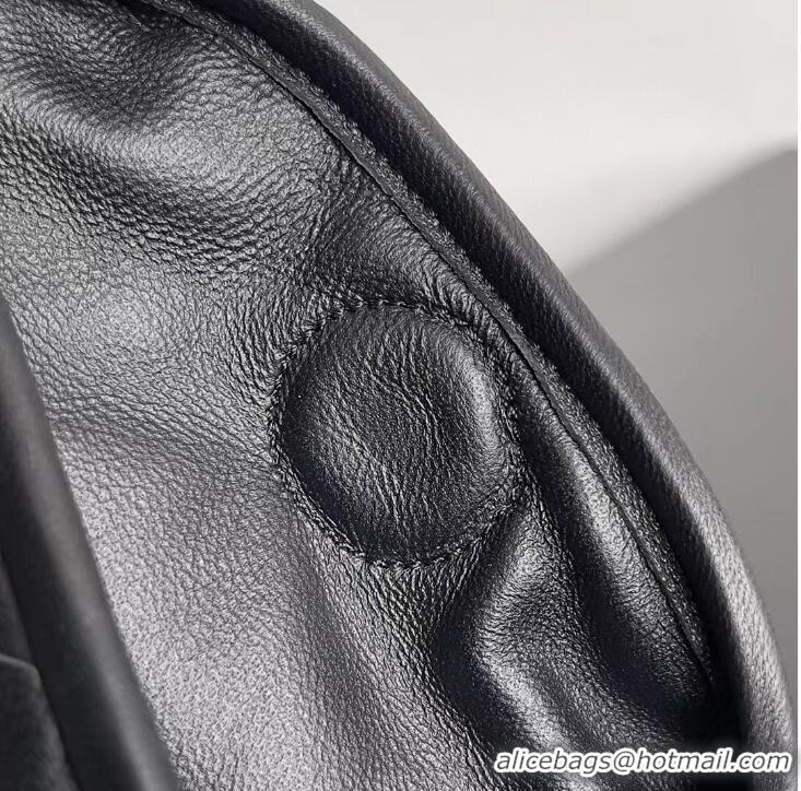 Super Quality Bottega Veneta Hop Intrecciato Leather Tote Bag 763966 Black