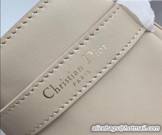 ​Buy Cheap Dior Small C'EST Bucket Bag in White CD-Embossed Calfskin CD1050 Beige 2023