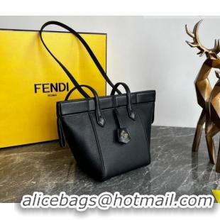 Buy Cheap Fendi Origami Mini Bag in Leather that can be transformed F1076 Black 2023