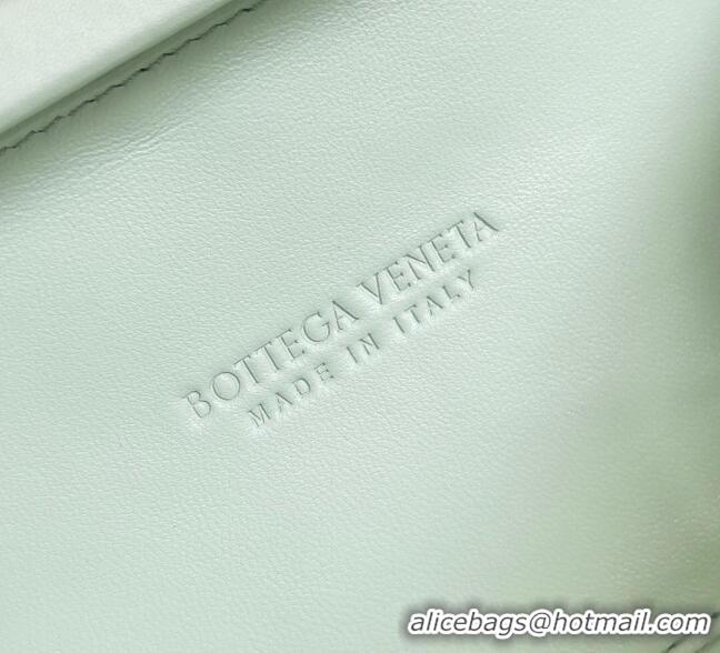 Top Quality Bottega Veneta Knot Minaudiere Clutch in Knotted Intreccio Leather 717623 White 2023