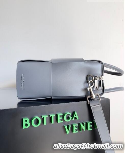 Top Quality Bottega Veneta Arco Briefcase in Intreccio Leather 746358 Grey 2023