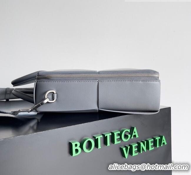 Super Quality Bottega Veneta Arco Briefcase in Intreccio Leather 680120 Grey 2023