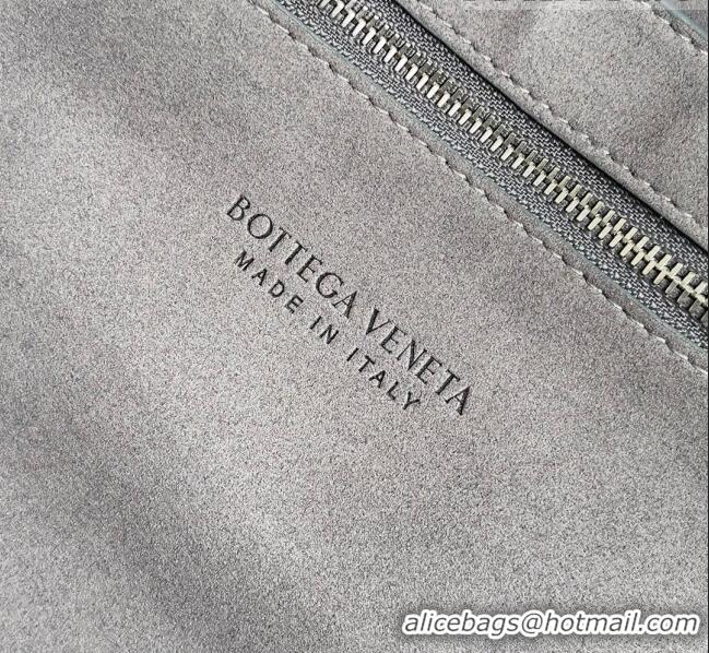 Super Quality Bottega Veneta Arco Briefcase in Intreccio Leather 680120 Grey 2023