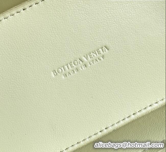 Famous Brand Bottega Veneta Mini Intrecciato Vanity Case 743551 Yellow 2023