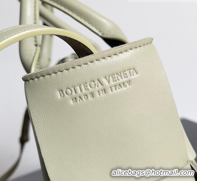 Good Product Bottega Veneta Mini Arco Tote Bag in Lambskin 709337 Light Green 2023