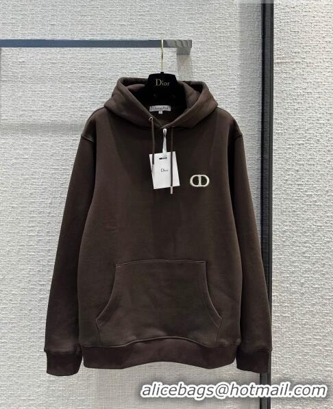 Famous Brand Dior Hoodie D102107 Brown 2023