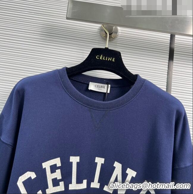 ​Famous Brand Celine Sweatershirt C102118 Blue 2023