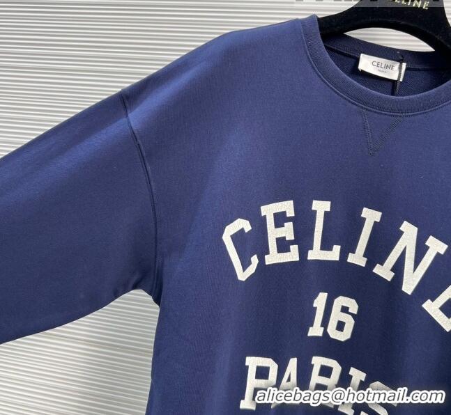 ​Famous Brand Celine Sweatershirt C102118 Blue 2023