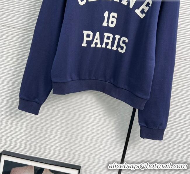 ​Famous Brand Celine Sweatershirt C102118 Blue 2023