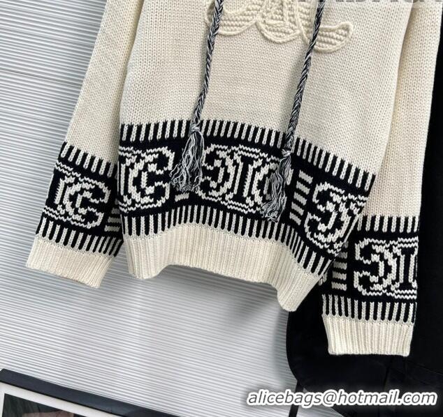 ​Top Quality Celine Wool Sweater C102119 Beige 2023