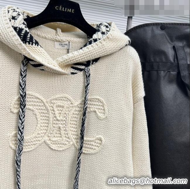 ​Top Quality Celine Wool Sweater C102119 Beige 2023