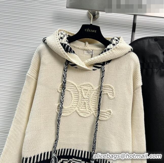 ​Top Quality Celine Wool Sweater C102119 Beige 2023