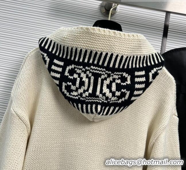 ​Top Quality Celine Wool Sweater C102119 Beige 2023