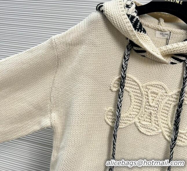 ​Top Quality Celine Wool Sweater C102119 Beige 2023