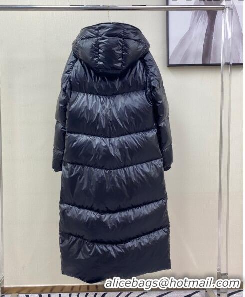 ​Big Discount Moncler Long Down Jacket M02123 Black 2023