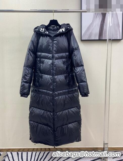 ​Big Discount Moncler Long Down Jacket M02123 Black 2023