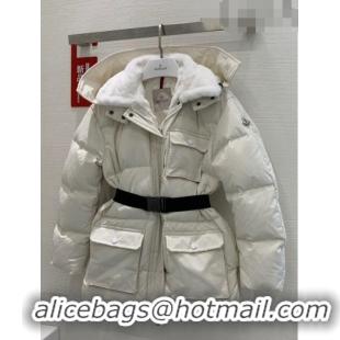 Buy Cheapest Moncler Down Jacket M02124 Beige 2023