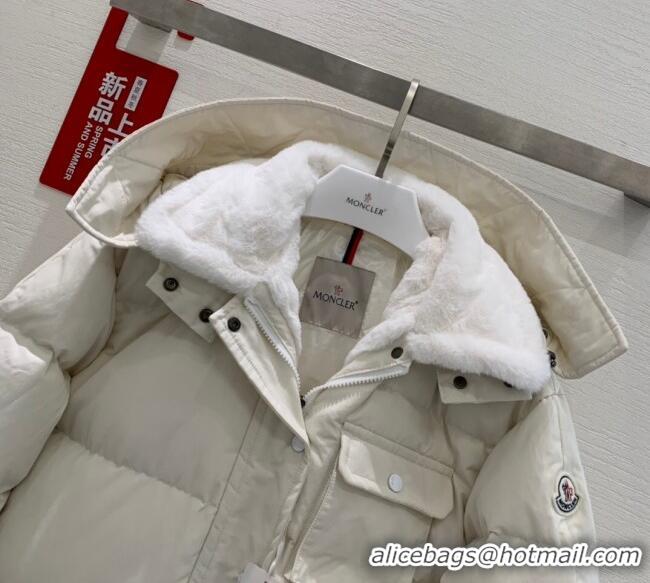 Buy Cheapest Moncler Down Jacket M02124 Beige 2023