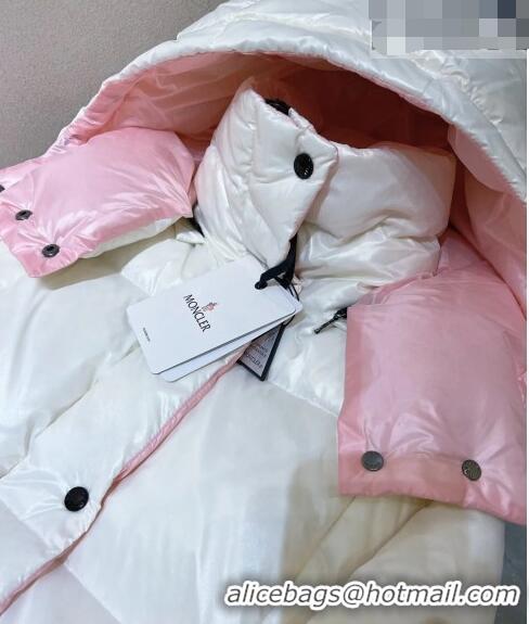 ​Traditional Specials Moncler Down Jacket M102301 White/Pink 2023