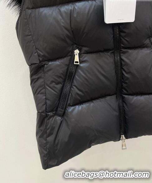 ​Well Crafted Moncler Down Vest M102309 Black 2023