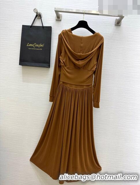 Well Crafted Loewe Jacket and Dress L102319 Brown 2023