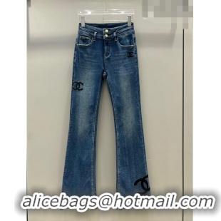 ​Shop Pretty Style Chanel Denim Jeans CH102316 Blue 2023