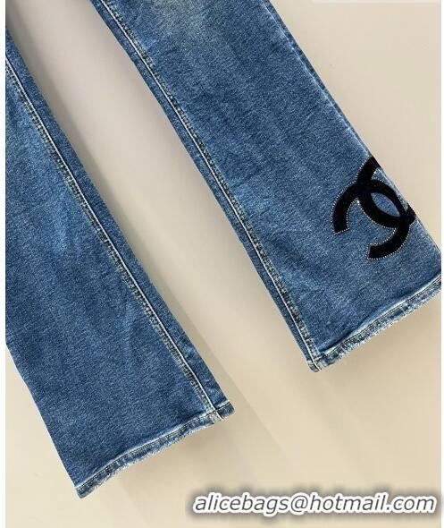 ​Shop Pretty Style Chanel Denim Jeans CH102316 Blue 2023