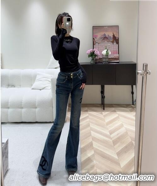 ​Shop Pretty Style Chanel Denim Jeans CH102316 Blue 2023