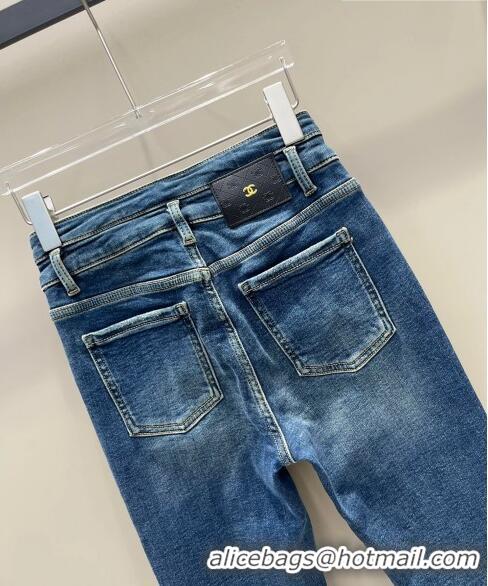 ​Shop Pretty Style Chanel Denim Jeans CH102316 Blue 2023