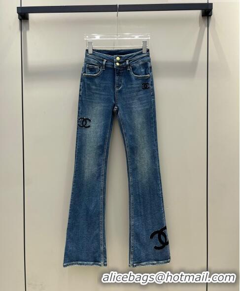 ​Shop Pretty Style Chanel Denim Jeans CH102316 Blue 2023