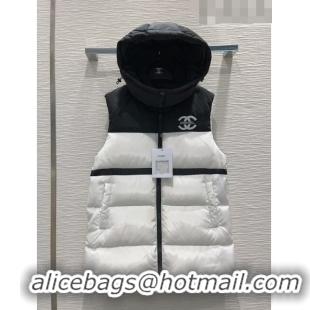 Top Grade Chanel Down Vest CH102320 White 2023